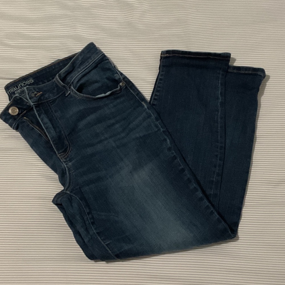 Maurices Women's Deep Indigo Skinny Jeans